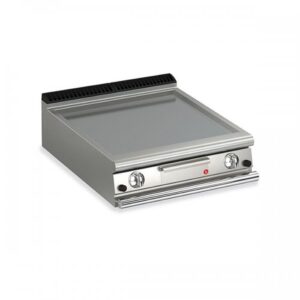 Q70FT/G800 2 Burner Gas Fry Top With Smooth Mild Steel Plate L