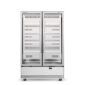 BME1200N A 2 door glass door commercial fridge