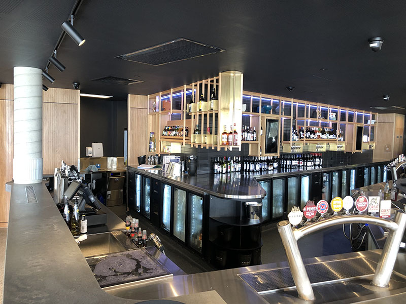Bar refurbishment and fitout