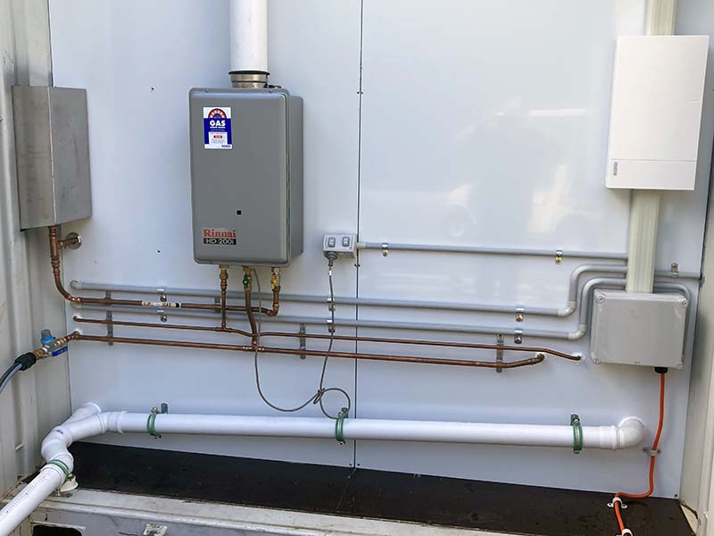 Gas Instantaneous Commercial Container Kitchen