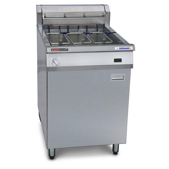 AF813 Freestand Elec Fryer With Baskets