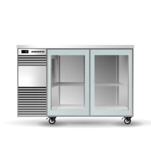 BackBar 2 Glass Sliding Door Fridge