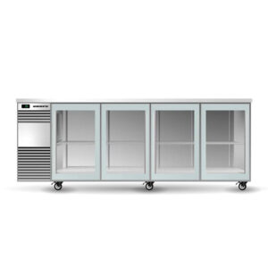 BB4GSL V2 BackBar 4 Glass Sliding Door Fridge