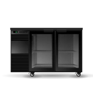 BackBar 2 Glass Swing Door Fridge