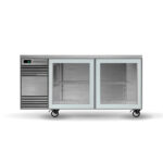 BackBar 2 Glass Sliding Door CounterLine Fridge