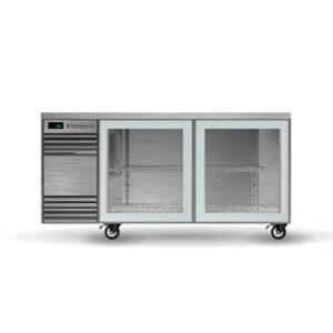 BackBar 2 Glass Sliding Door CounterLine Fridge