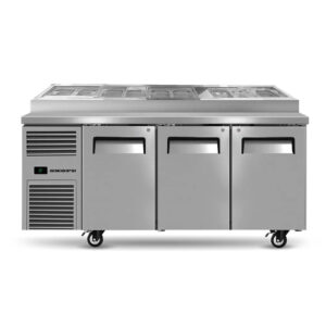 RF8 ReFlex 3 Solid Door GN Compatible Pizza Preparation Fridge