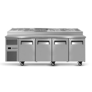 RF8PPZ4SD ReFlex 4 Solid Door GN Compatible Pizza Preparation Fridge