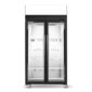 SKFT1000N AC 2 door glass fridge