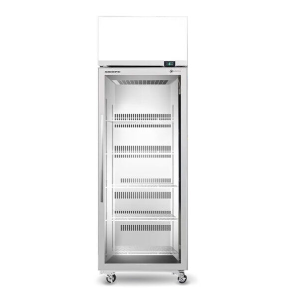TME650N AC single glass door display fridge