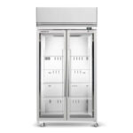 TMF1000N A V3 2 glass door display fridge