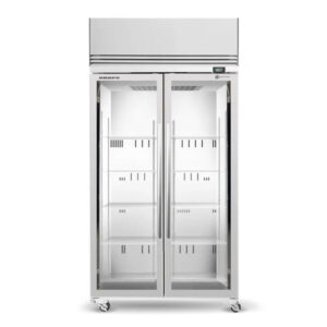 TMF1000N A V3 2 glass door display fridge