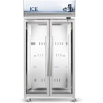 TMF1000N-Ice 2 Glass Door Upright Display or Storage Freezer